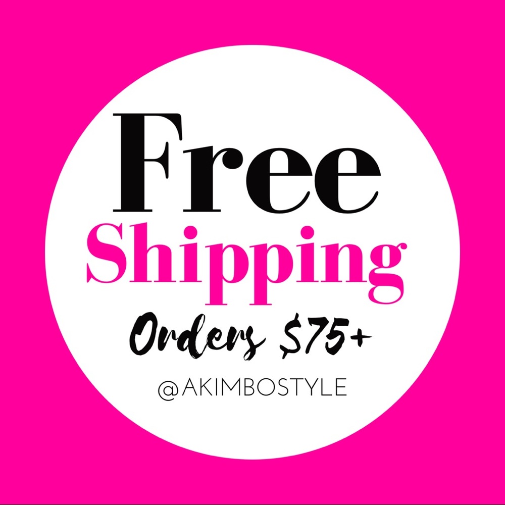 FREE Shipping @AkimboStyle on Purchase of $75+